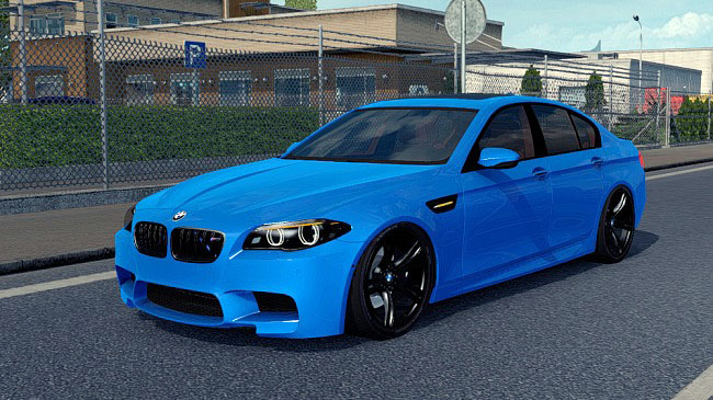 Мод BMW M5 F10 v5.0 для ETS 2 (1.35.x, 1.36.x)