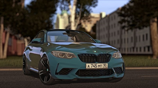 Мод BMW M2 Competition 2018 для City Car Driving (1.5.9.2)