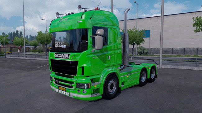 Мод Scania V8 Bring v1.0 для ETS 2 (1.33.x)