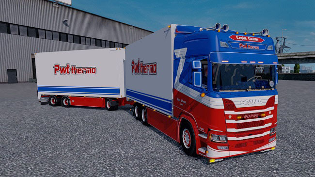 Мод PWT Thermo Scania R650 Combo для ETS 2 (1.33.x)