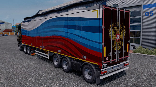 Мод Russian Paint Jobs for Ownerships Trailers pack v1.0 для ETS 2 (1.33.x)