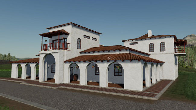 Мод FarmHaus Estancia Lapacho v1.0 для FS19 (1.2.x)