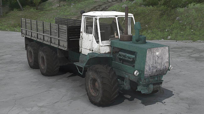Мод трактор Т-150 6х6 для St: MudRunner