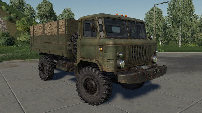 Мод ГАЗ-66 v2.0.0.0 для FS19 (1.5.x)