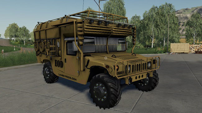 Мод Army Humvee v1.0 для FS19 (1.2.x)