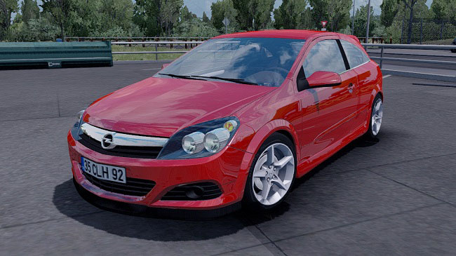 Мод Opel Astra H GTC/OPC v1.20 для ETS 2 и ATS (1.36.x)