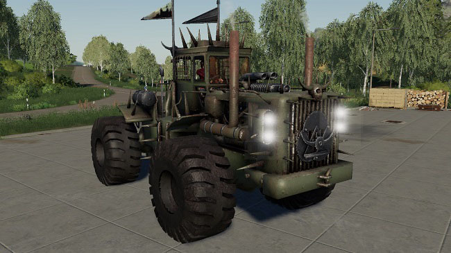 Мод The Battle Tractor v1.0 для FS19 (1.2.x)