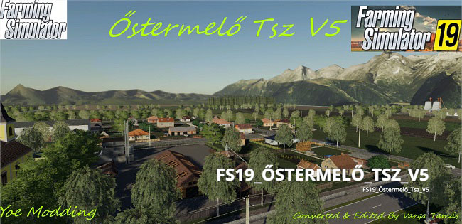 Карта Ostermelo TSZ v5.0 для FS19 (1.5.x)