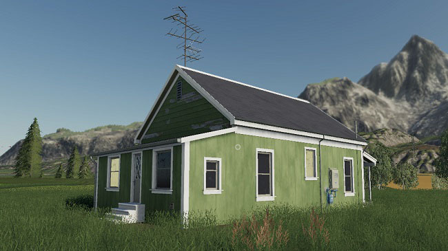 Мод Green Farm House v1.0 для FS19 (1.33.x)