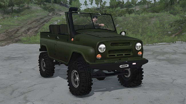 Мод внедорожник УАЗ 469 для ST: MudRunner
