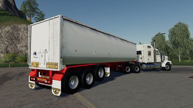 Мод RWT Aussie dump trailer v1.0 для FS19 (1.2.x)