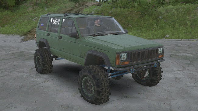 Мод 1996 Jeep Cherokee для ST: MudRunner