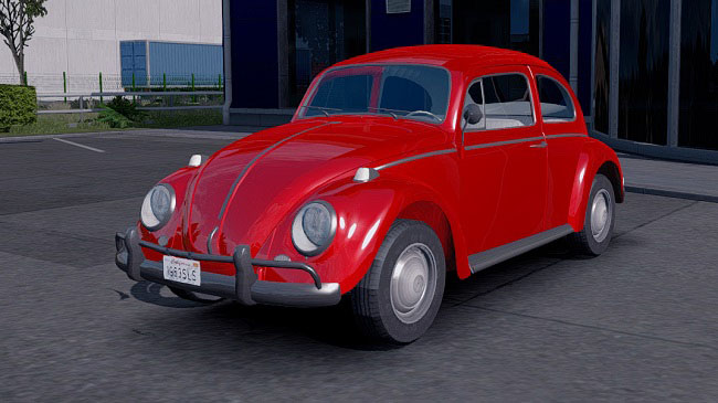 Мод 1963 Volkswagen Beetle v1.0 для ETS 2 (1.33.x)