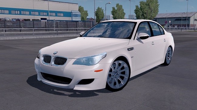 Мод 2009 BMW M5 E60 v1.0 для ETS 2 (1.35.x)