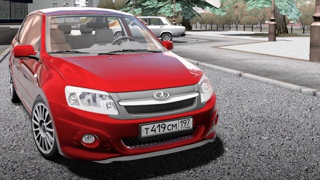 Мод Lada Granta Sport (Sound) для City Car Driving (1.5.9)