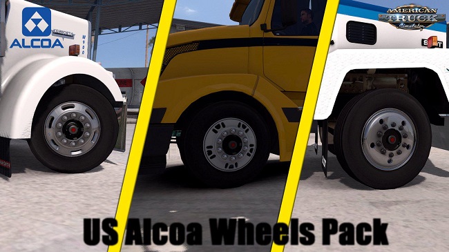 Мод Pack US Wheels Alcoa v1.3 для ATS (1.33.x)
