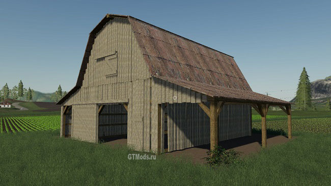 Мод Tennessee Barn v1.0 для FS19 (1.2.x)