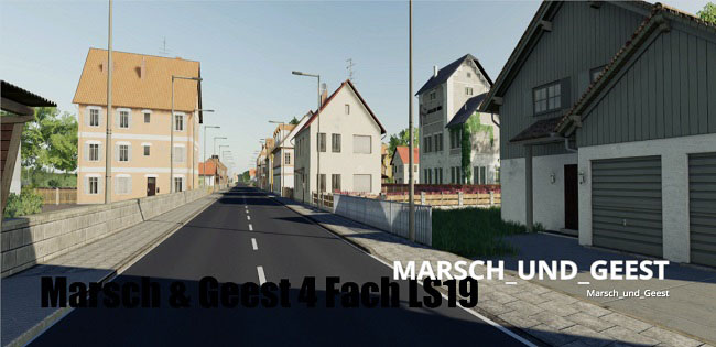 Карта Marsch und Geest v1.0 для FS19 (1.2.x)