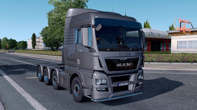 Мод грузовик MAN TGX Euro 6 для ETS 2 (1.32.x-1.34.x)