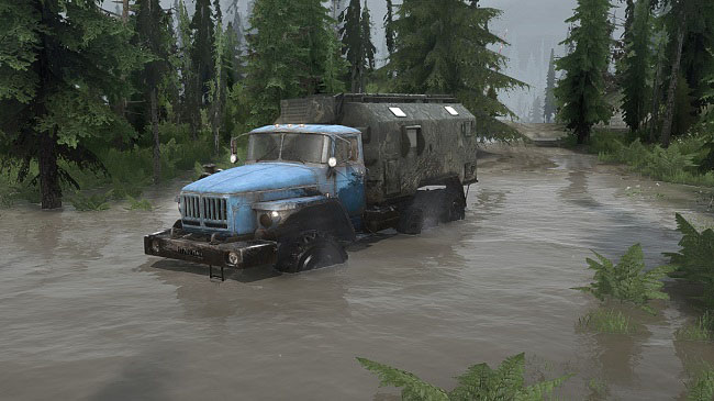 Карта "Затопленный лес 2" для ST: MudRunner