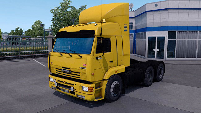 Мод Камаз 5460 для Euro Truck Simulator 2 (1.38.x)