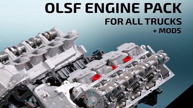 Мод OLSF Engine + Transmission Pack for All trucks для ETS 2 (1.36.x)