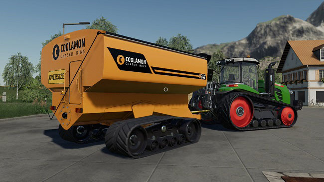 Мод Coolamon Chaser Bins 18T and 24T v3.0 для FS19 (1.3.x)