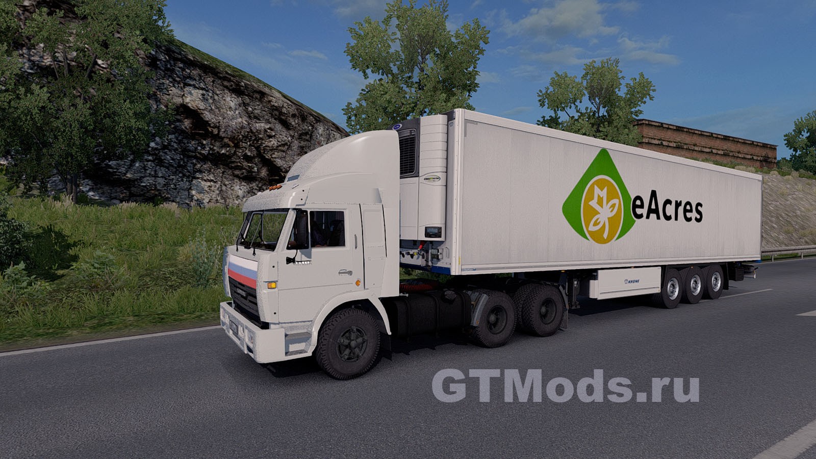 скачать мода камаз 54115 из дальнобойщиков для euro truck simulator 2 фото 54