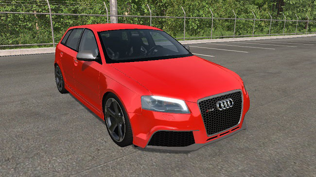 Мод Audi RS3 Sportback для BeamNG.drive (0.15)