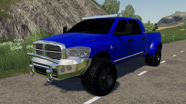 Мод Dodge MegaCab Cummins v1.0 для FS19 (1.2.x)