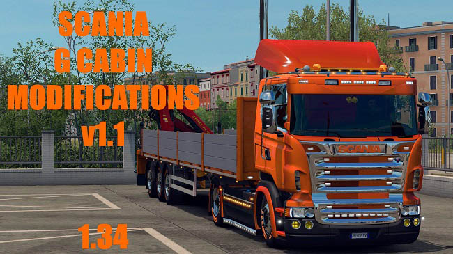 Мод Scania G Modifications v1.6 для ETS 2 (1.43.x)