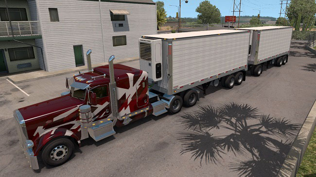Мод Utility 2000R v1.3.2 для American Truck Simulator (1.46.x)