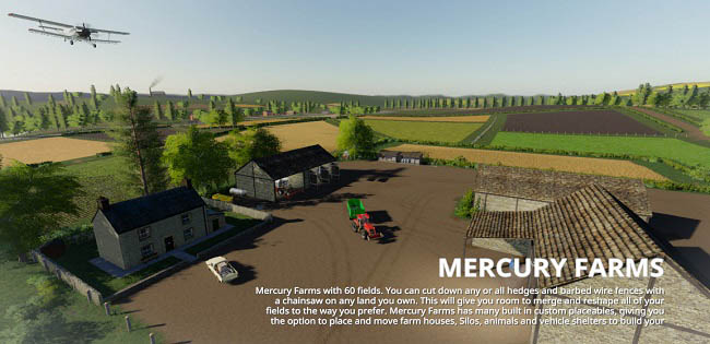 Карта Mercury Farms v1.0.2.0 для FS19 (1.5.x)