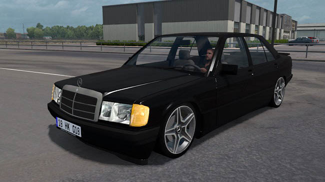 Мод Mercedes-Benz 190E v1.2 для ATS (1.34.x)