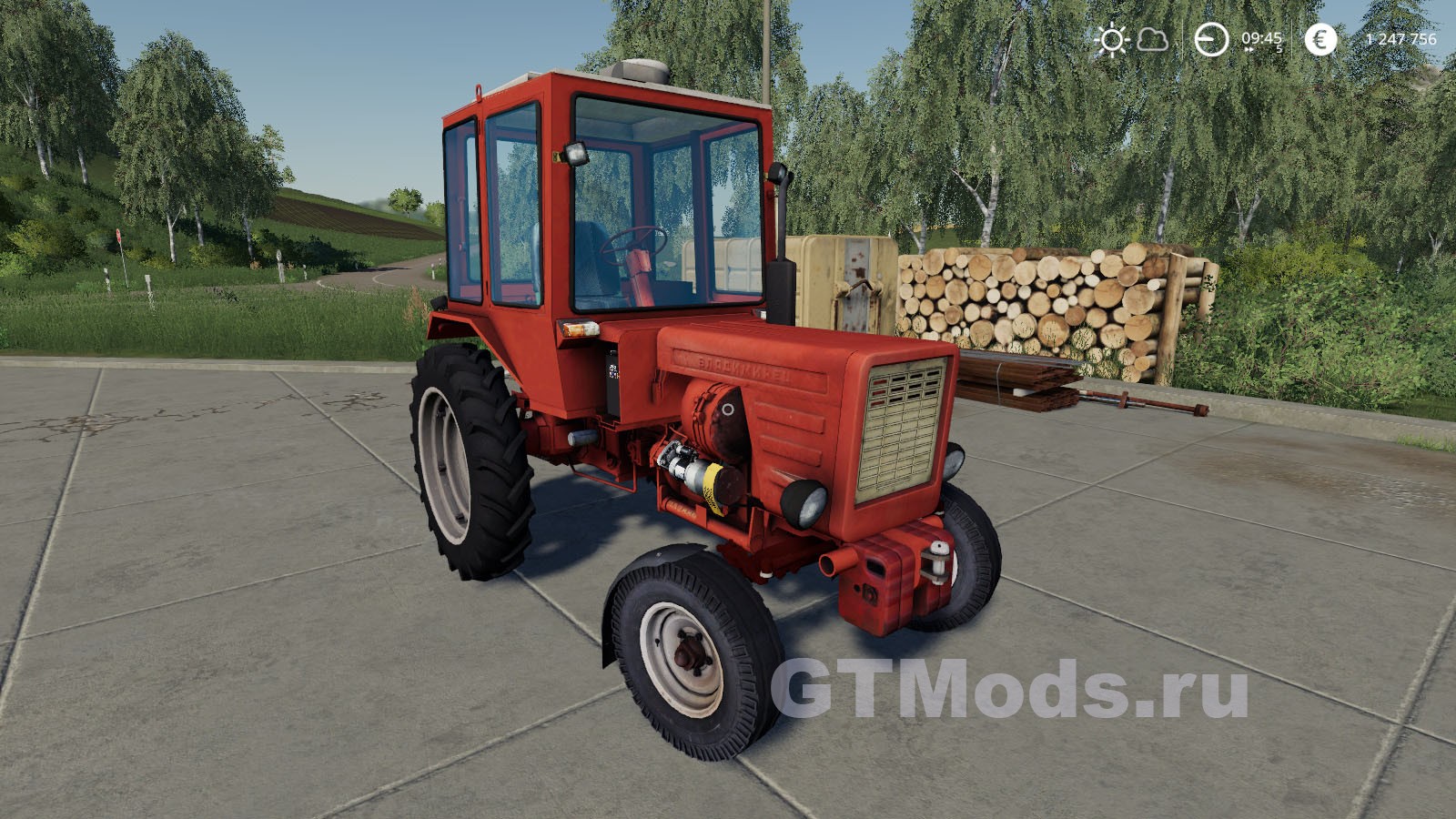 Мод Владимирец T25 v2.0 для FS19 (1.4.x) » Моды для игр про автомобили от  GTMods.ru