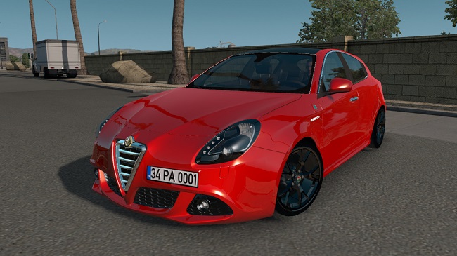 Мод Alfa Romeo Giulietta v1.2 для ATS (1.34.x)