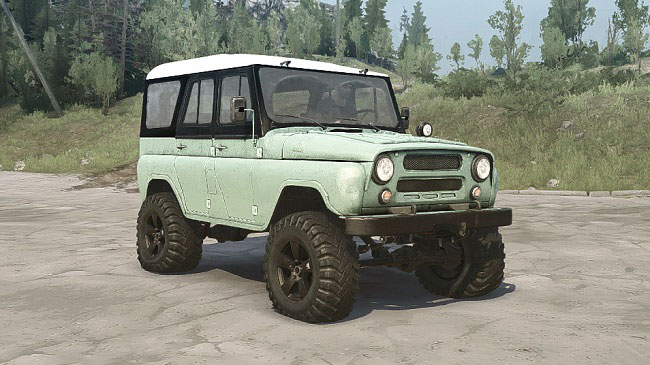 Мод УАЗ 469 Юбилейный для Spintires: MudRunner