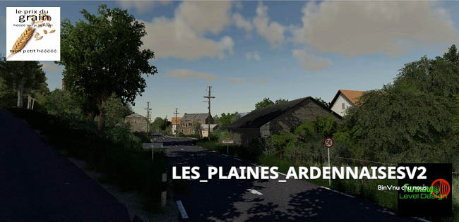 Карта Les Plaines Ardennaises v2.0 для FS19 (1.2.x)