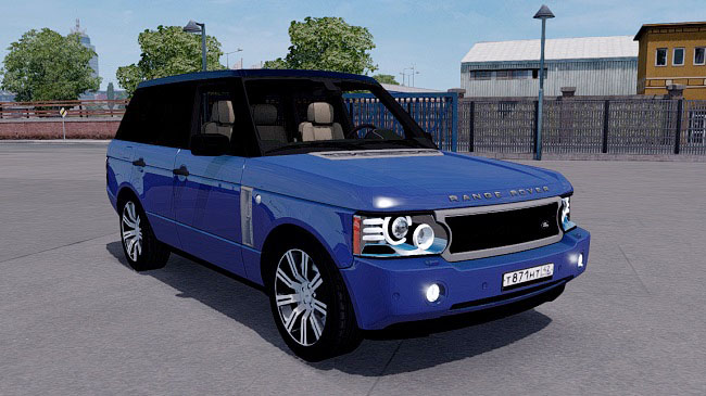 Мод Range Rover Supercharged 2008 для ETS 2 (1.35.x)