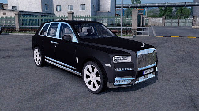 Мод Rolls Royce Cullinan 2019 для ETS 2 (1.34.x)