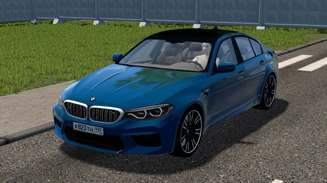 Мод BMW M5 F90 для City Car Driving (1.5.7)