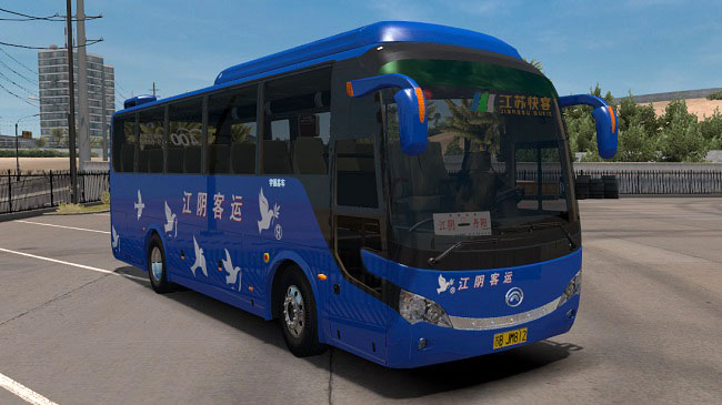 Мод Yutong Bus ZK6888H v1.0 для ATS (1.34.x)
