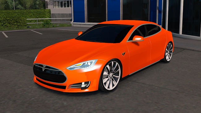Мод Tesla Model S для ETS 2 (1.35.x)