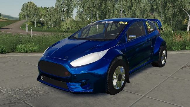 Мод Ford Fiesta Rally v1.19 для FS19 (1.3.x)