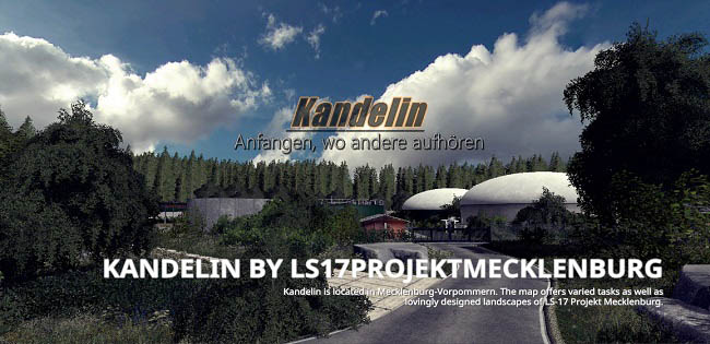 Карта Kandelin in Mecklenburg Vorpommern v1.2.0.6 для FS19 (1.3.x)