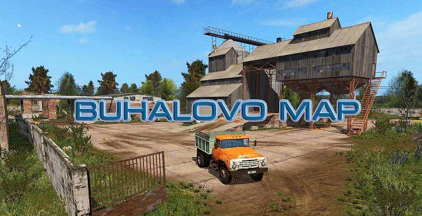 Карта "Бухалово" v1.2 для FS19 (1.4.x)