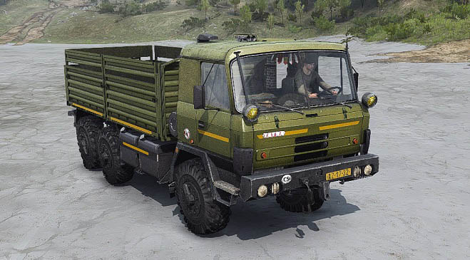 Мод грузовик Tatra 815 v1.0 для Spintires: MudRunner