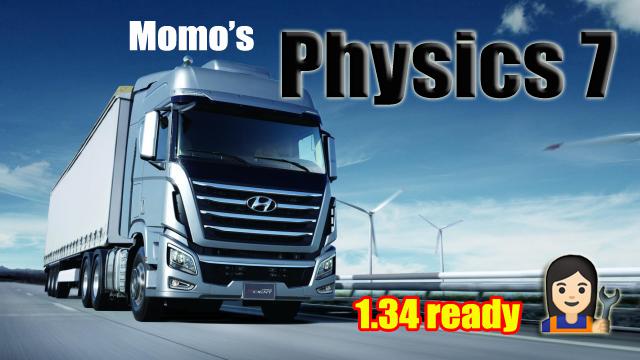 Мод Momo’s Physics 7 Full v1.1 для ETS 2 (1.34.x)