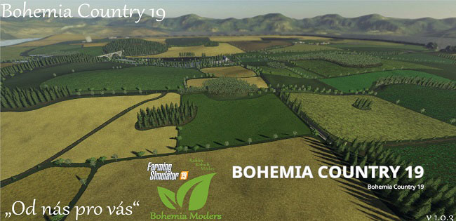 Карта Bohemia Country 19 v1.4.2 для FS19 (1.3.x)