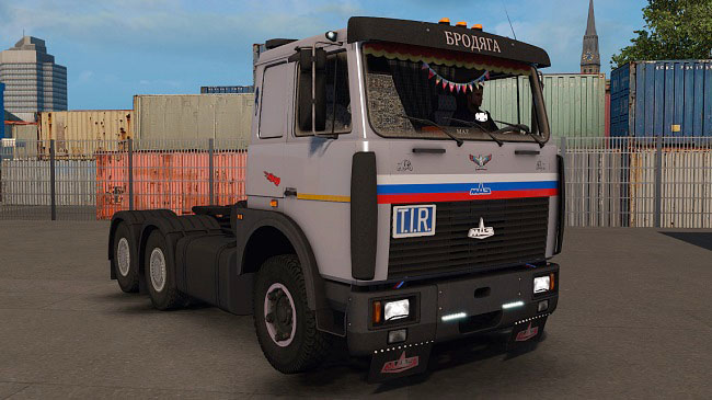 Мод МАЗ-6303 для Euro Truck Simulator 2 (1.46.x)